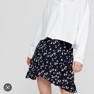 Aritzia Skirt | Sunday Best Annely Skirt | Slip Skirt | Wrap & Tie Front